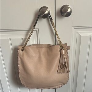 Michael Kors Whipped Chelsea Leather Shoulder Bag